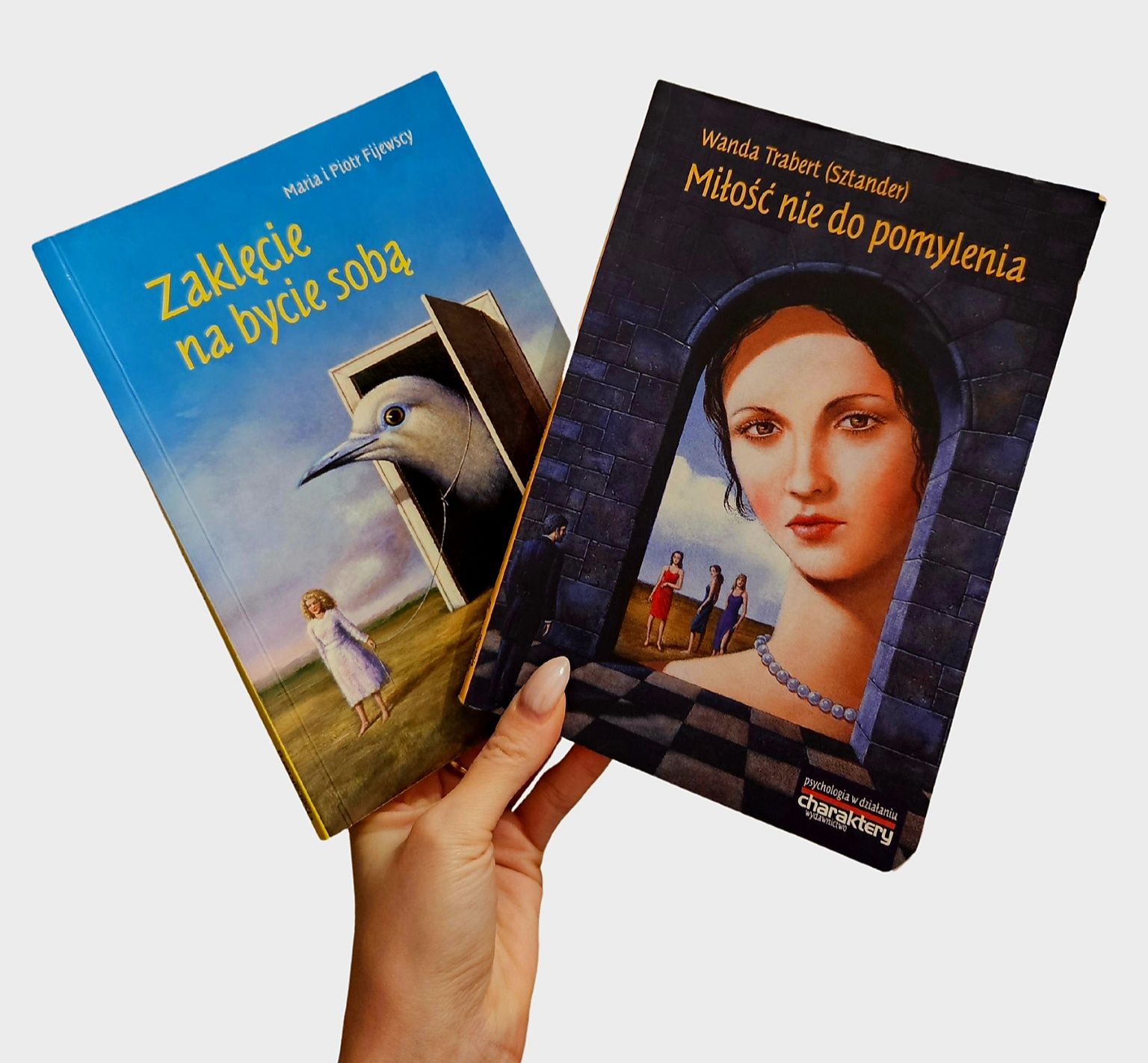 Zestaw książek miłość nie do pomylenia i zaklęcie na bycie sobą+Gratis