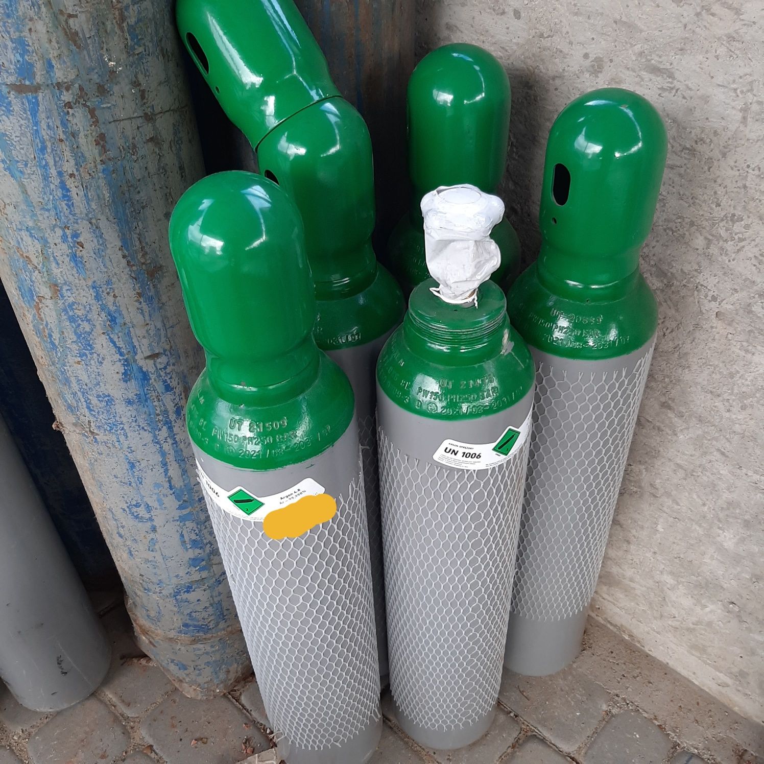 Butla 8 litrów CO2 / MIX / ARGON / AZOT / NH5
