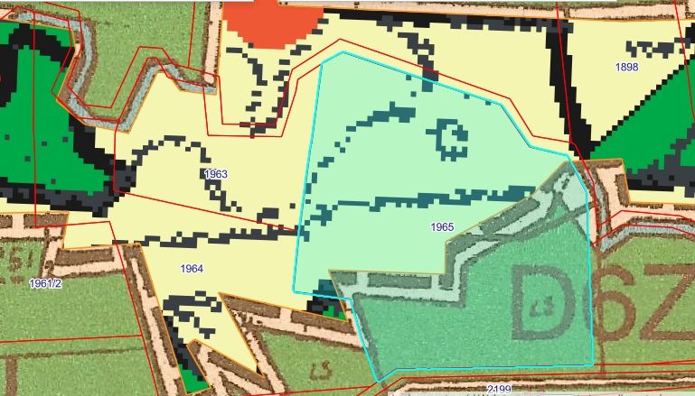 Sprzedam działkę w miejscowości Borów gm. Annopol