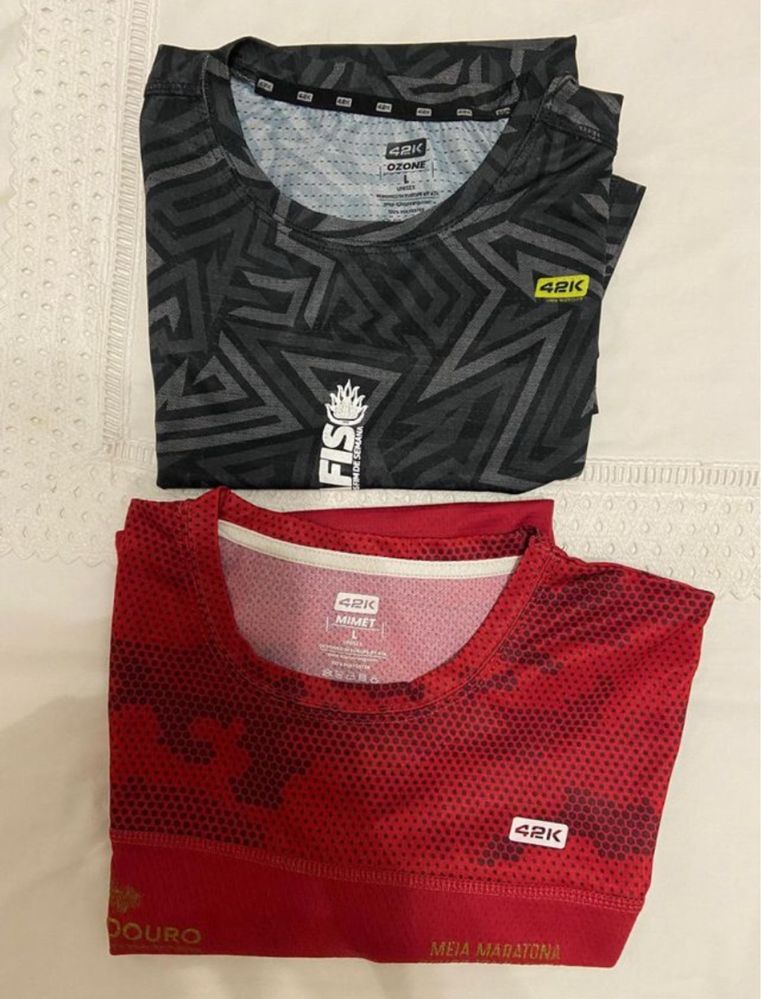 Conjunto 16 camisolas corrida / running