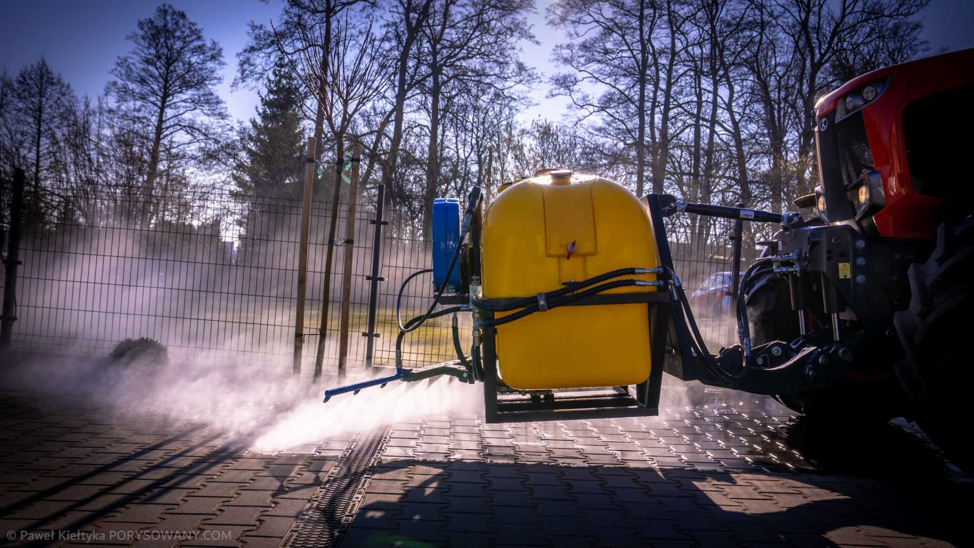 myjka wysokociśnieniowa Serafin uliczna pompa wodna mycie ulic