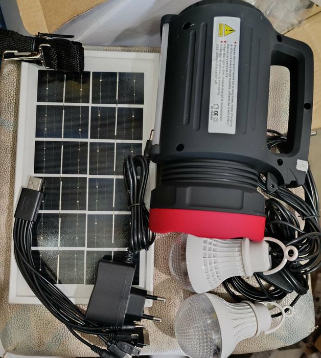 Ліхтар переносний Luxury 1902 T,5w + 22SMD ,2 лампи 3W, power bank,