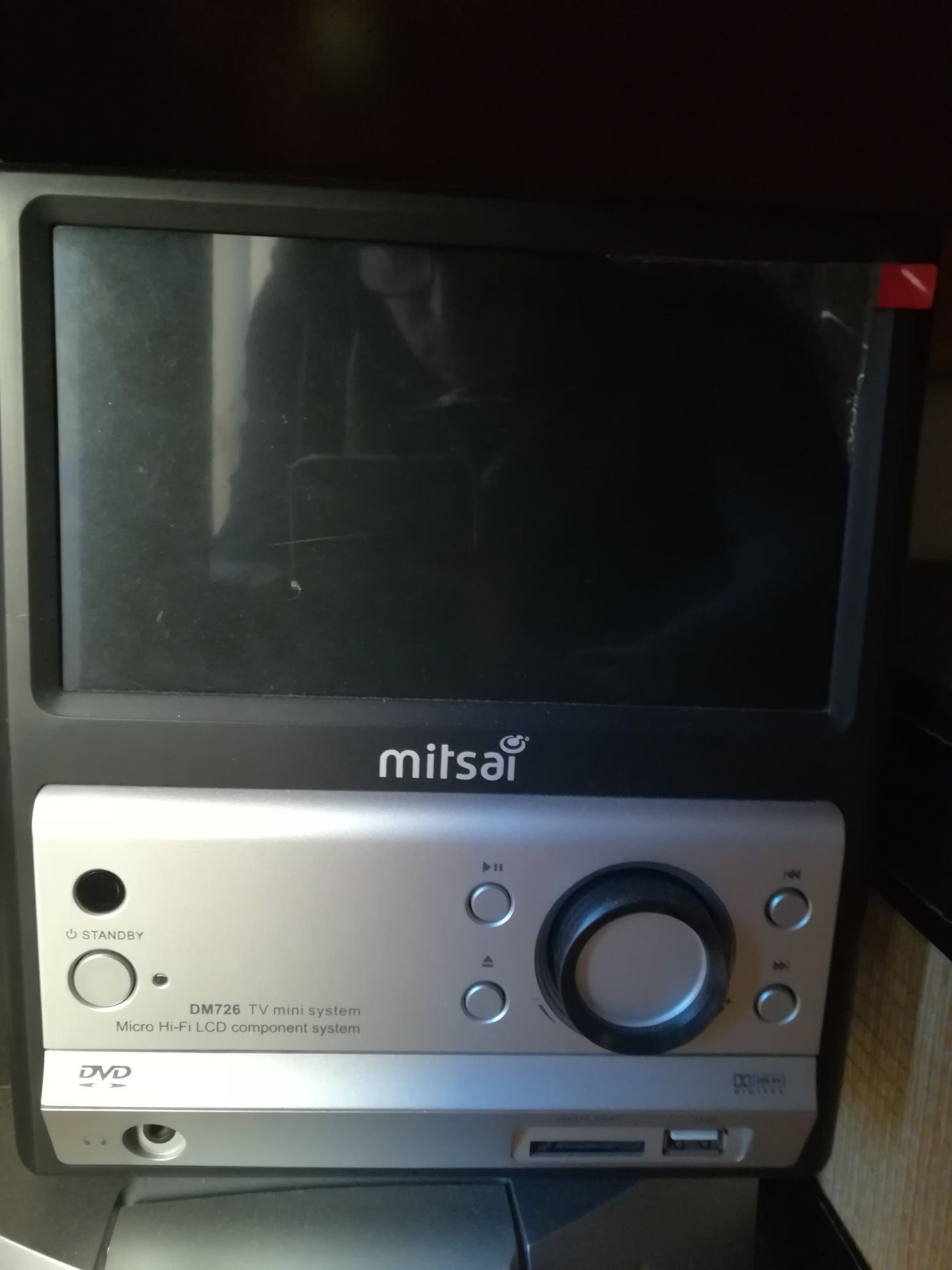 TV LCD Mitsai Mini System DVD Player