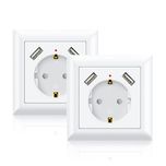 system gniazd wtykowych usb 55 mm z 2 portami usb 2,4 a