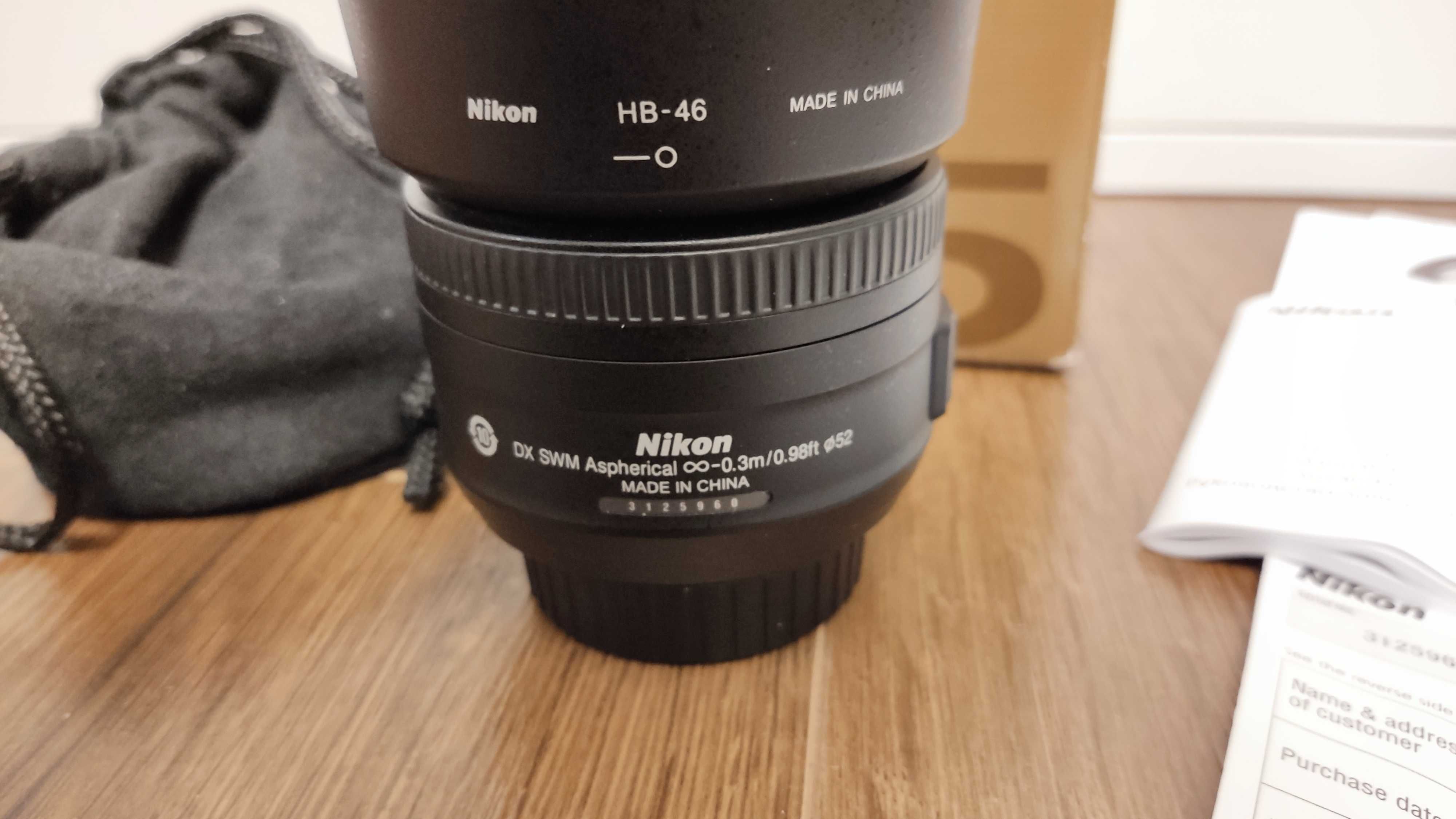 Obiektyw Nikon Nikkor 35 mm f/1.8 G AF-S DX