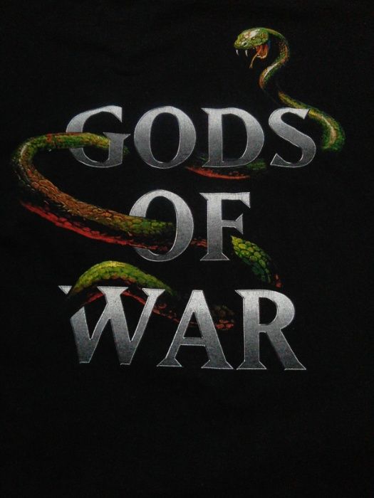 MANOWAR Gods of War Боги Войны футболка коллекционная