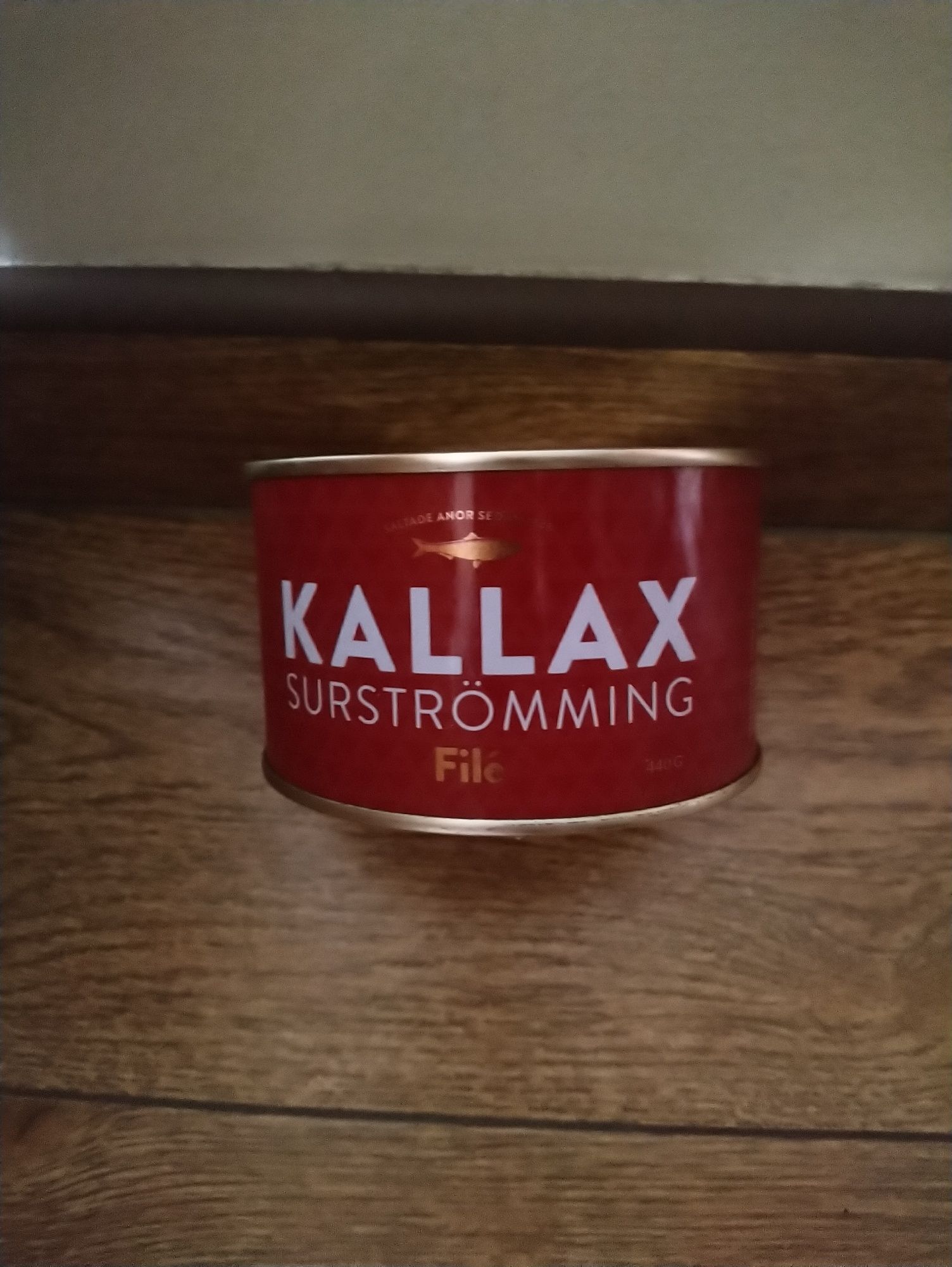 Сюрстреммінг філе рибна консерва 440 гр Surstromming Kallax