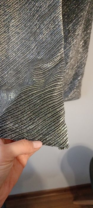 Name it szerokie spodnie szare srebrne name IT 122 128