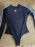 Чорний боді adidas