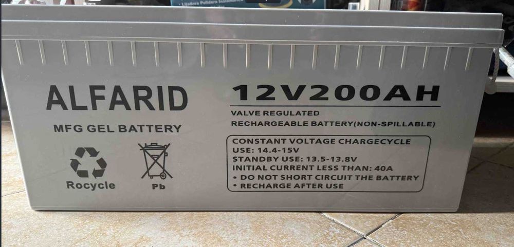 АккумуляторTurkishh Solar Battery АКБ GEL200-12 12V 200Ah гелевий акум