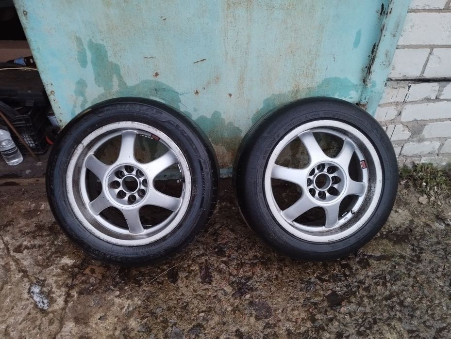 Литі диски OZ Racing r16 титани