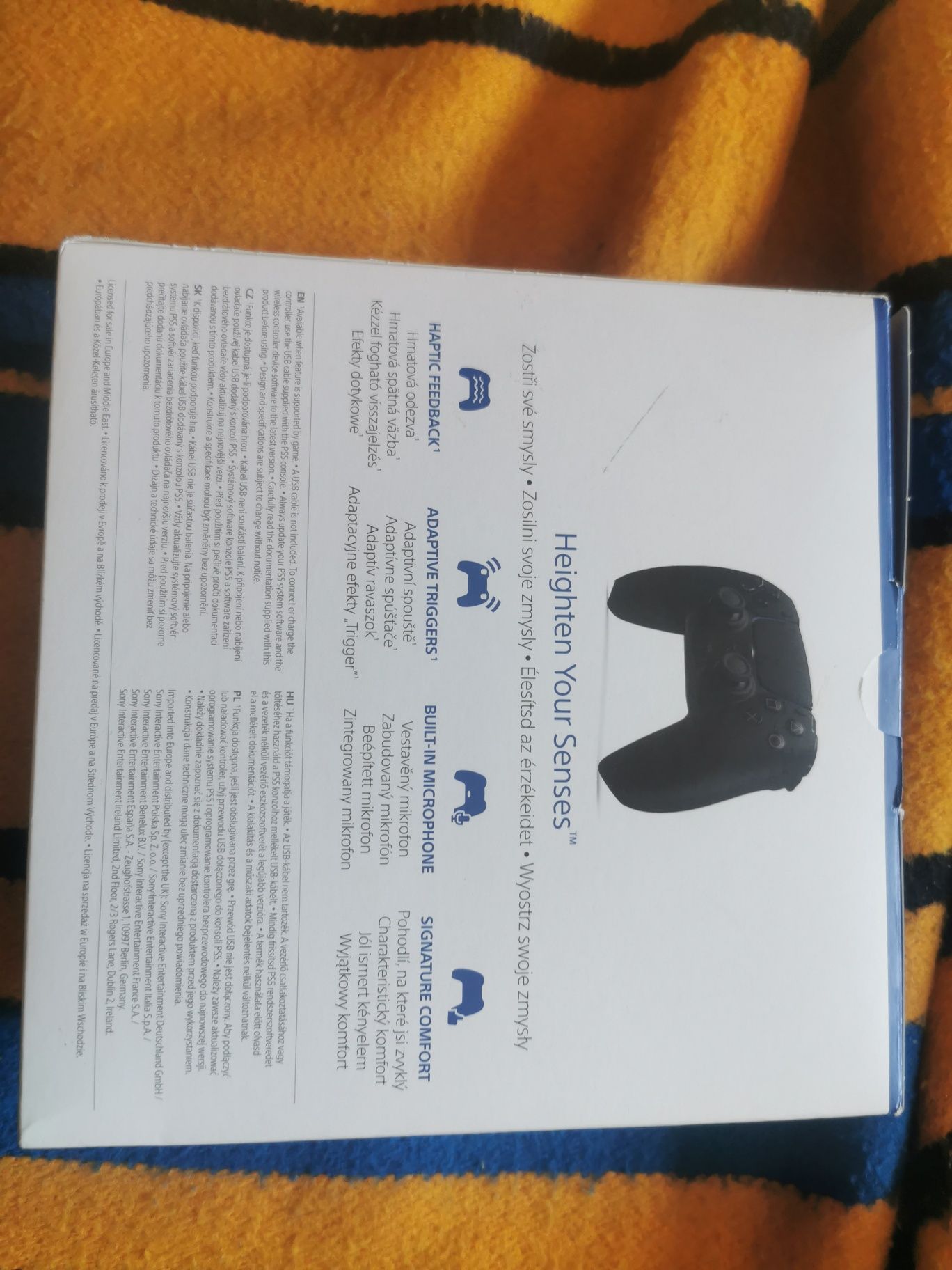 Ps5 pad czarny..