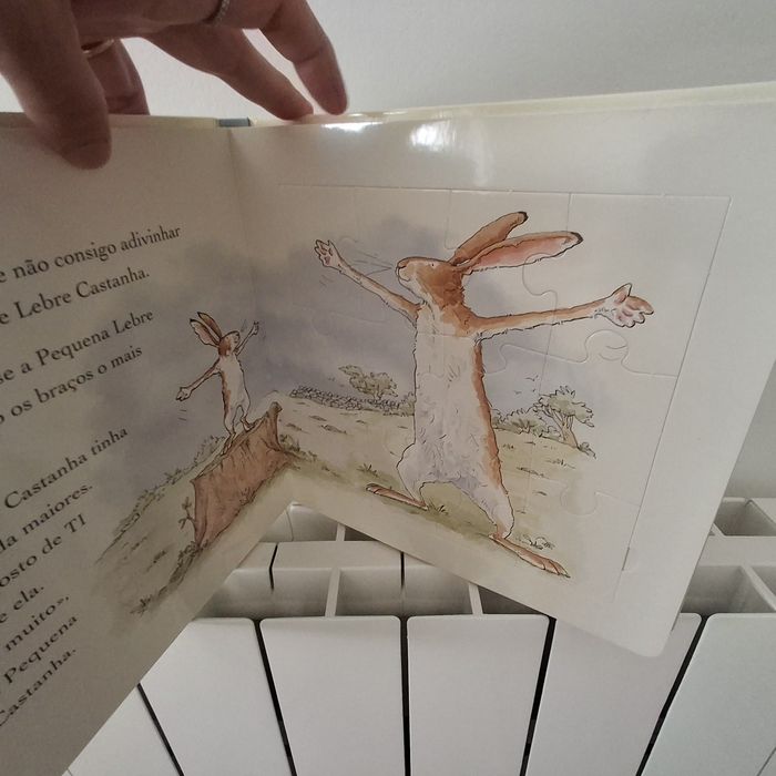 Adivinha Quanto Eu Gosto de Ti Livro Puzzle