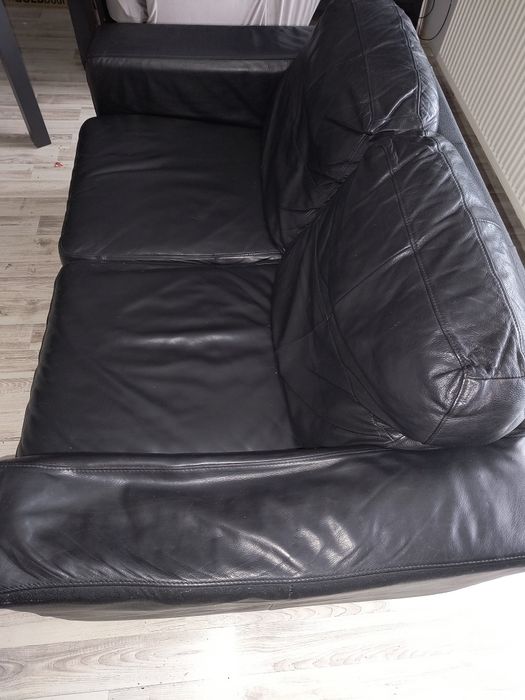 PILNIE sprzedam :Sofa skórzana  Ikea