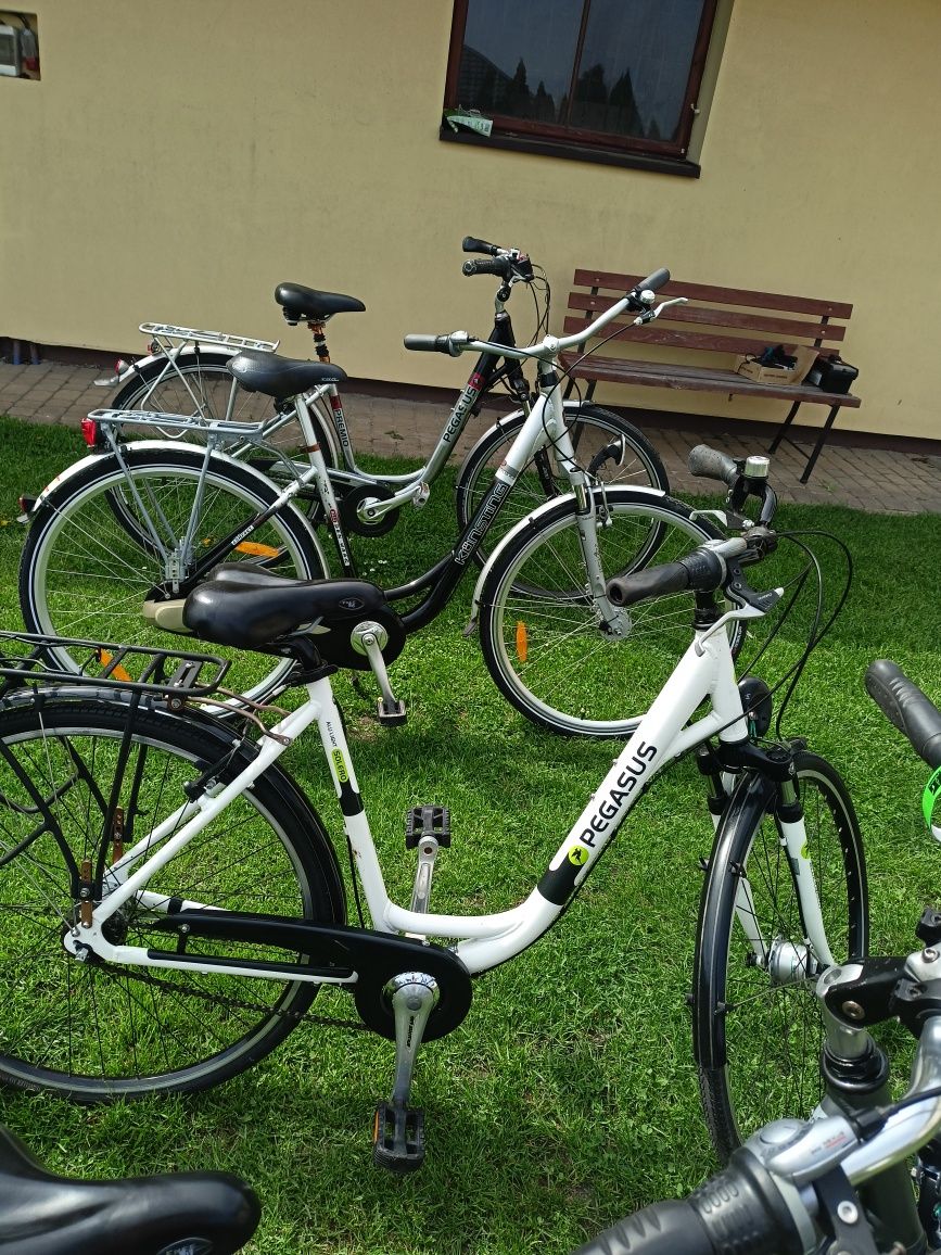 Rower elektryczny aluminiowy z Niemiec  stan bdb
