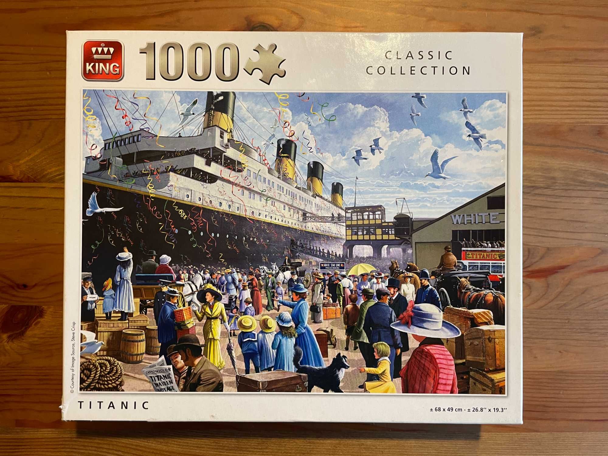 Puzzle 1000, 2000, 3000 el., Bluebird, Eurographics, sztuka