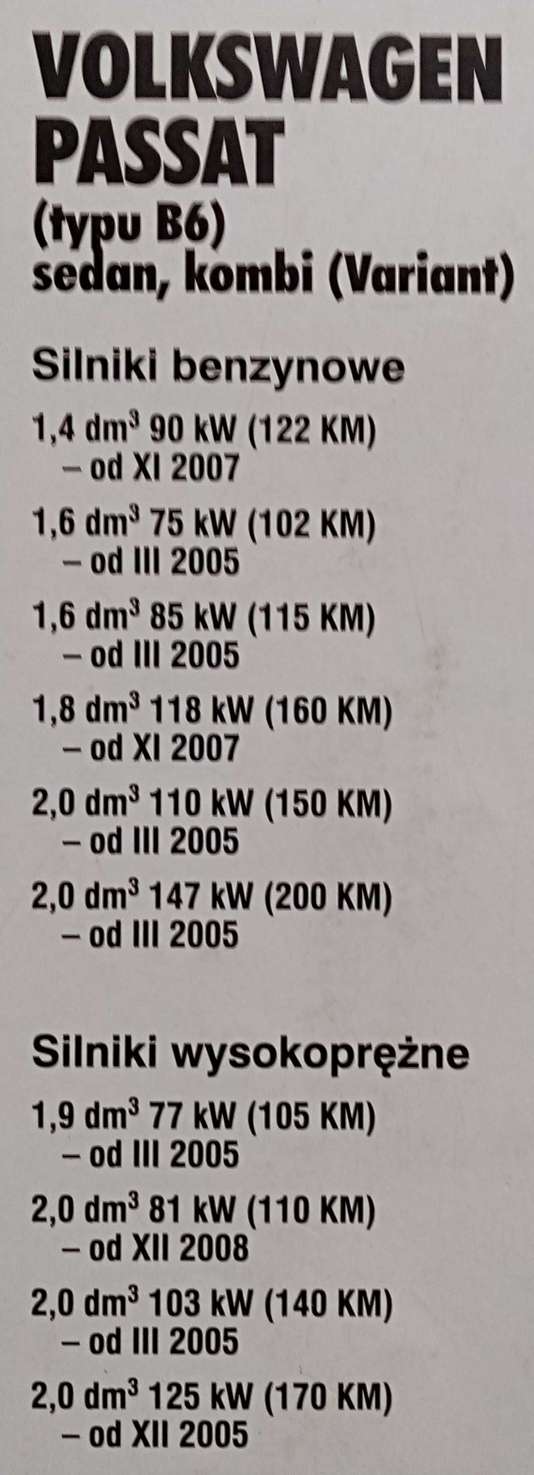 Sam naprawiam samochód VW Passat B6 - książka H.R.Etzold