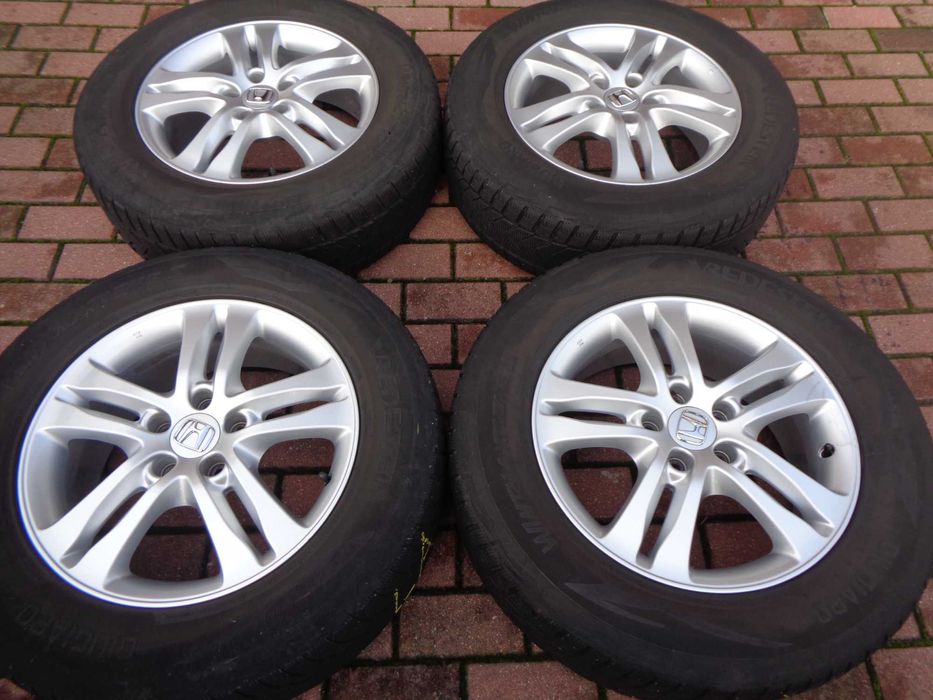 Alufelgi 17 Honda CR-V HR-V z oponami zimowymi 5x114,3 sr 64,1mm ORG