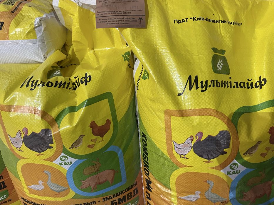 Стартовый комбикорм для несушки, Мультилайф