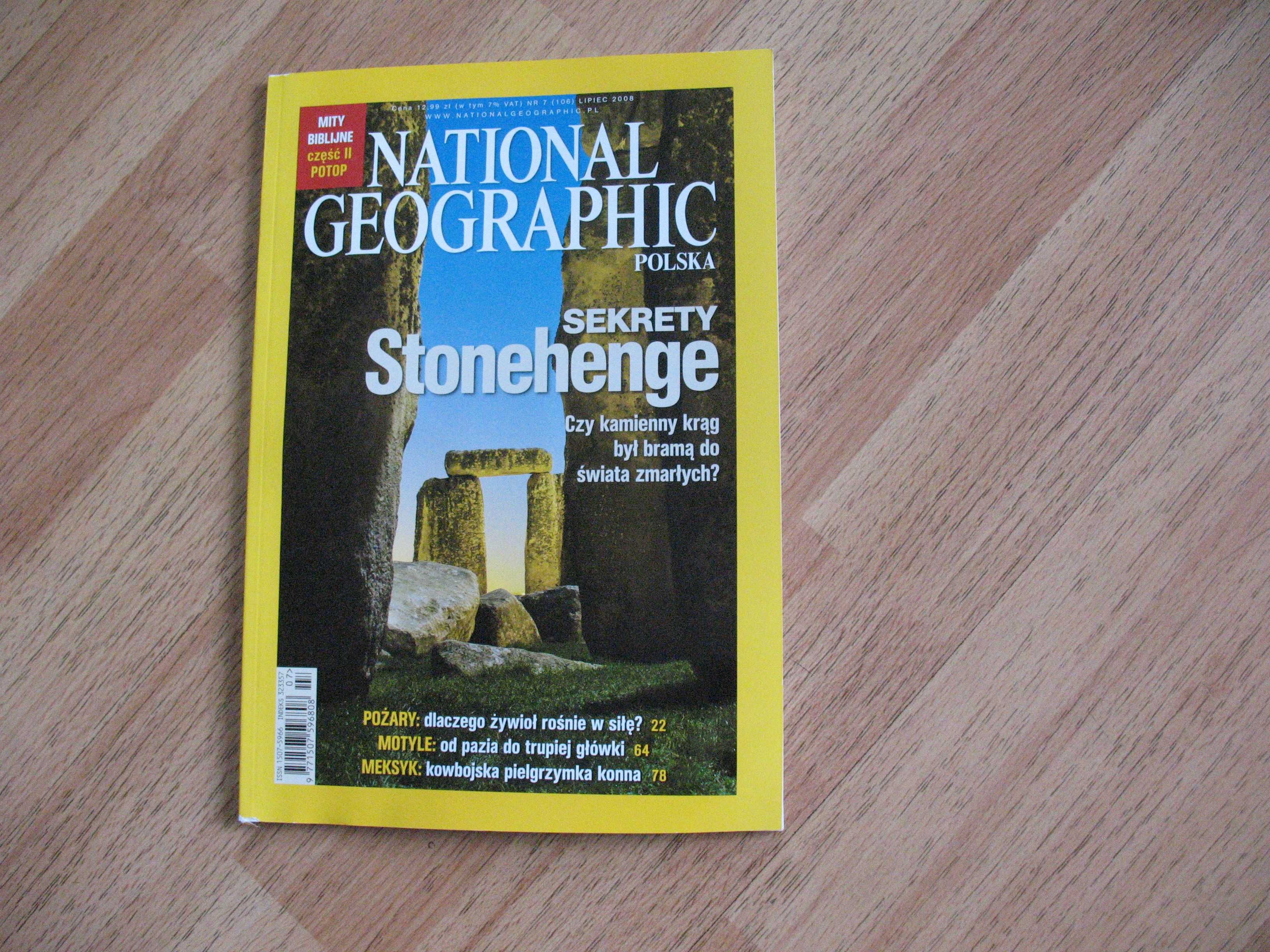National Geographic nr 7 (106) VII 2008 (CZASOPISMO)