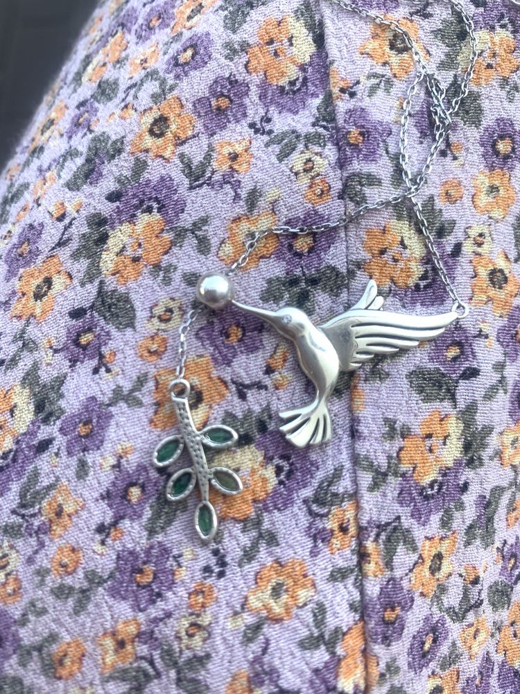 Oryginalny srebrny naszyjnik łańcuch typu choker