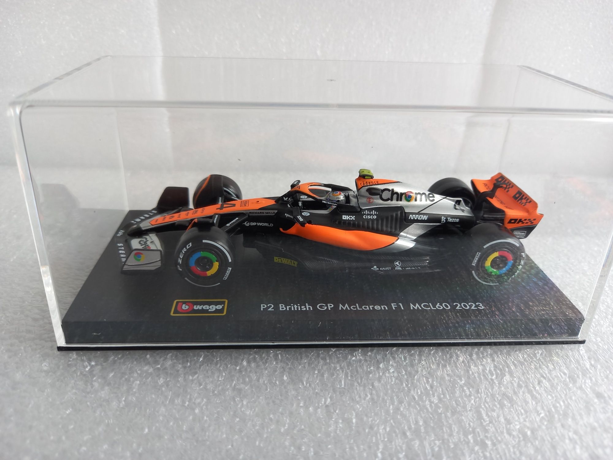 F1 McLaren Bburago Norris z kierowcą