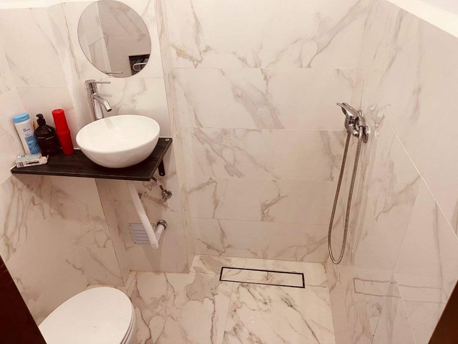 Quarto para duas pessoas.