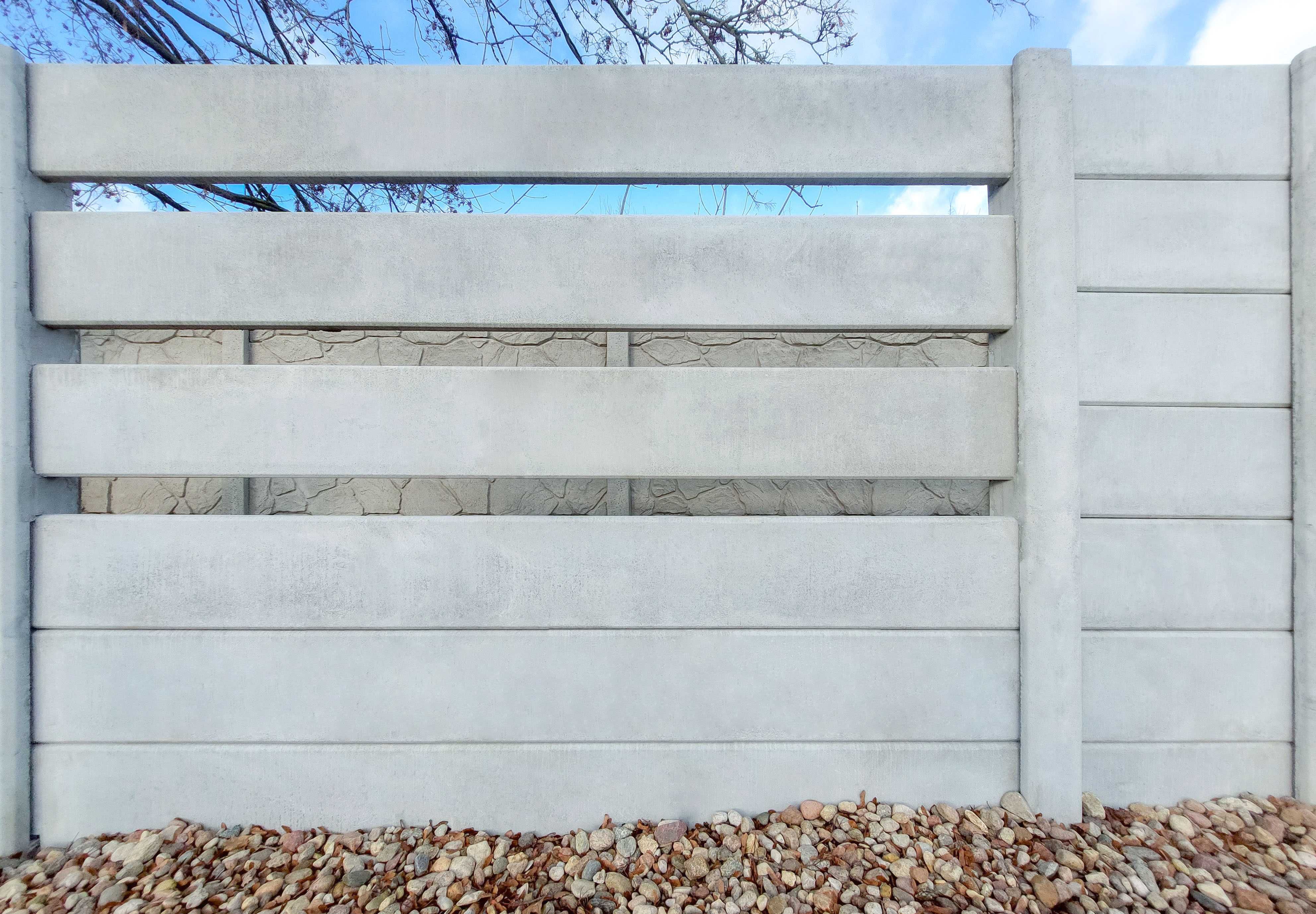 ogrodzenia betonowe, ogrodzenie betonowe 150cm