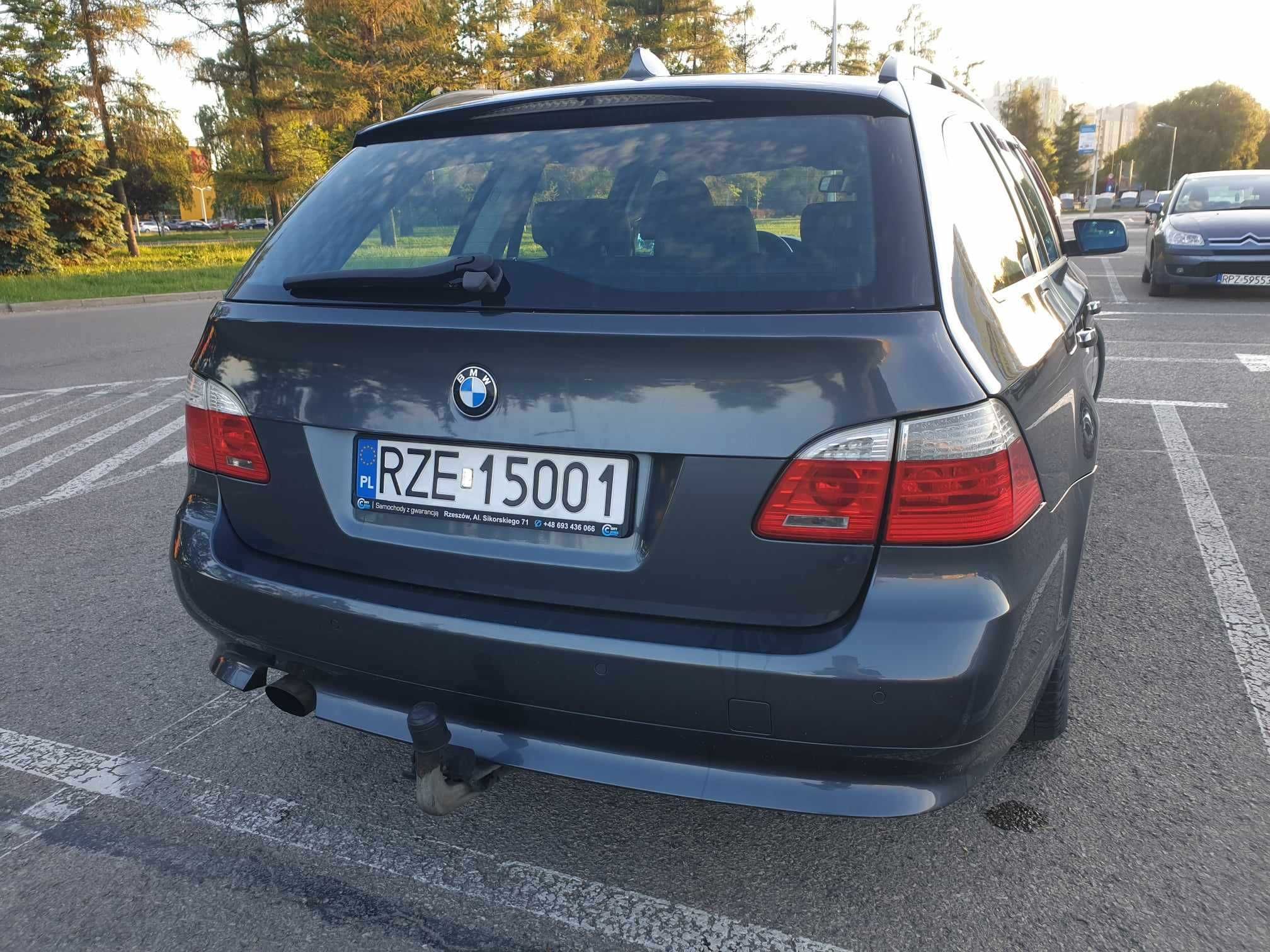 BMW 520d seria 5 E61, 2007r. 2.0 Diesel 163km, manual, polift