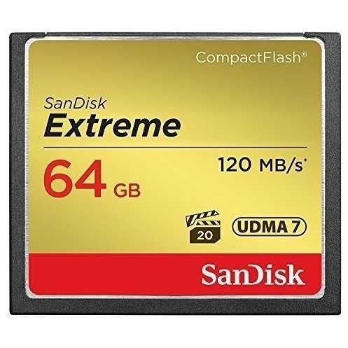 SanDisk 64 GB Extreme CompactFlash, как новая, в футляре