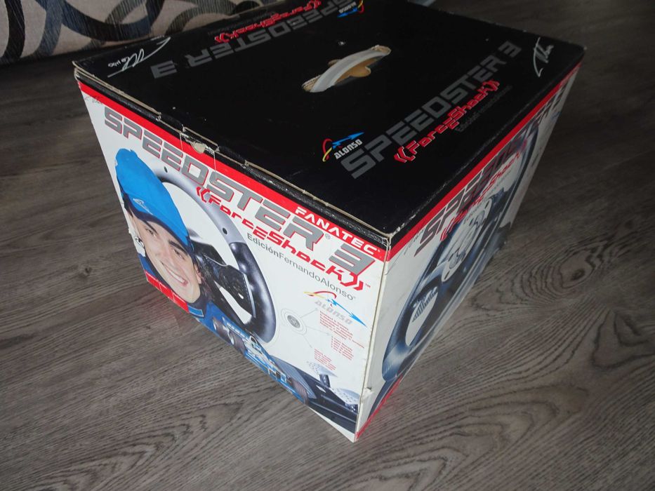 Volante Speedster 3 PlayStation (selado) nunca usado