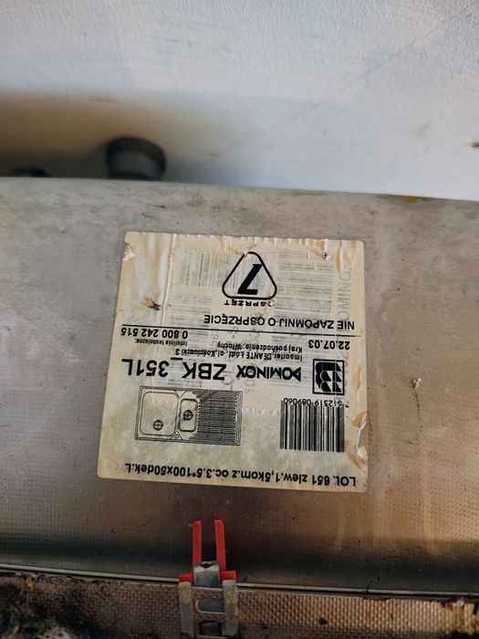 Sprzedam  zlew kuchenny  Odbiór osobisty.