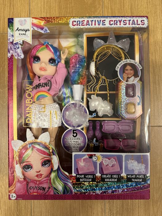 Lalka Rainbow high Creative Crystals - Amaya Raine