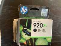 Oryginalny nowy toner - tusz do drukarki HP 920XL Czarny / Black