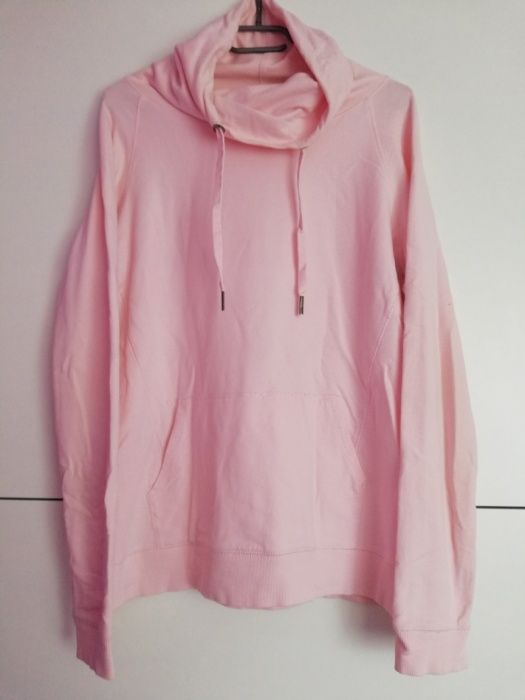 Bluza jumper różowa NOWE z golfem modne
