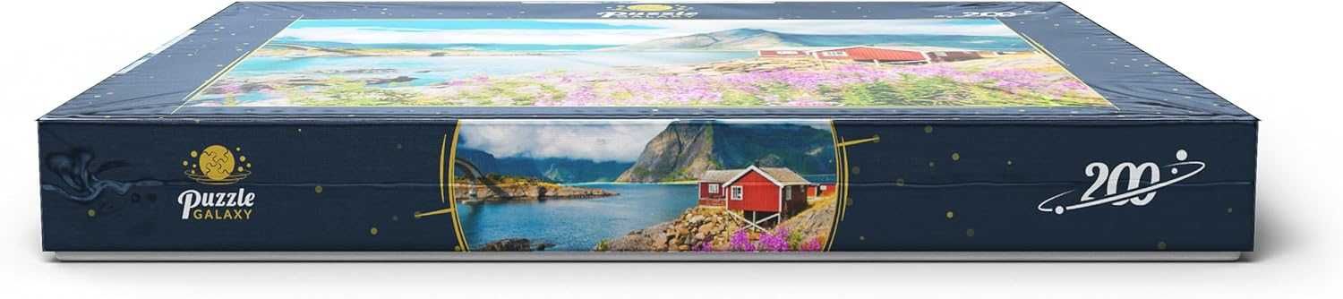 Puzzle GALAXY LOFTY W NORWEGII 200 sztuk dla dzieci 6+