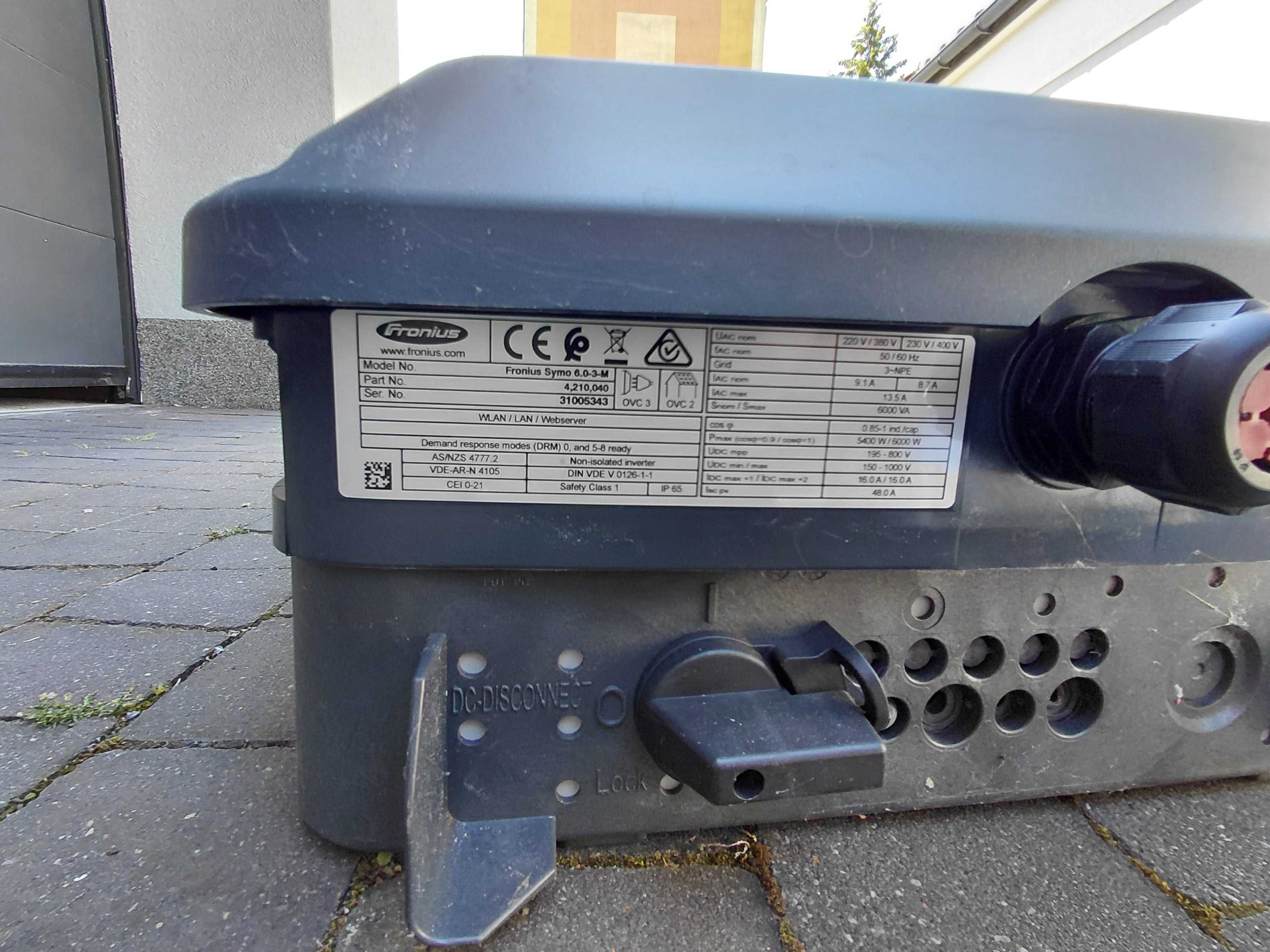 Falownik Fronius Symo 6.0.3.M trójfazowy