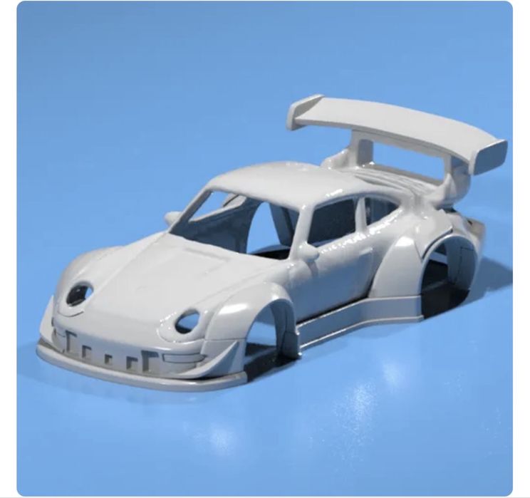 бодікіт для hot wheels porsche