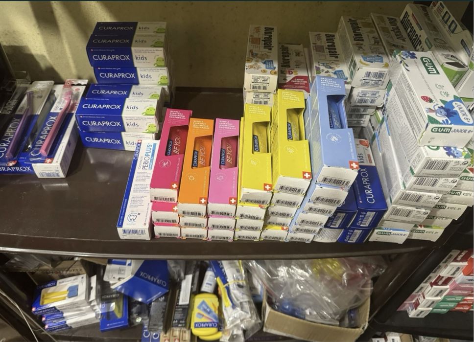Ориганал стоматологічної продукції Європейських брендів Curaprox та ін
