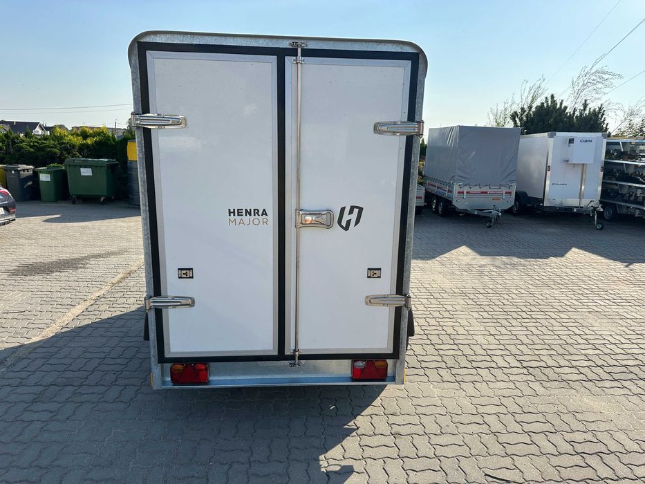 Przyczepa kontener 315x158x190 HENRA BOX DMC:2700kg,MARKA PREMIUM!