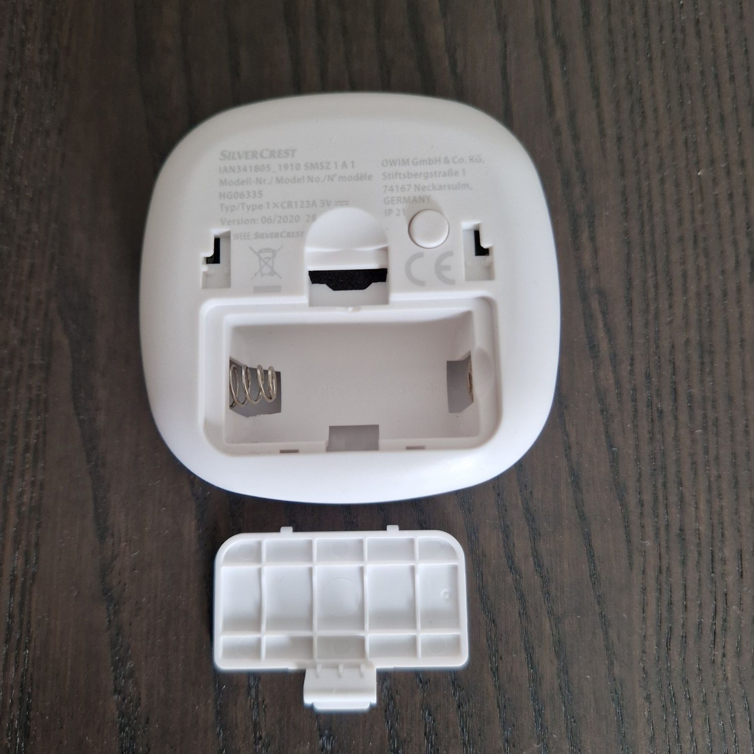 Sensor de movimento Zigbee domótica