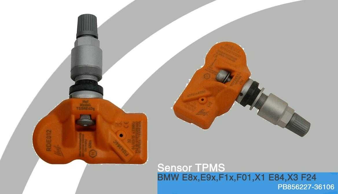 Sensor Pressão Pneus TPMS NOVO p/BMW E9xLCI, F0x, F1x, X1,X3,X4