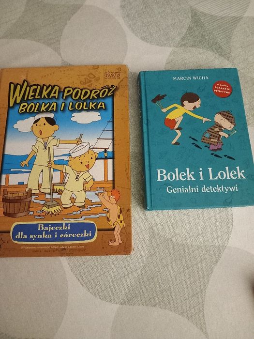 Książki, Bolek i Lolek