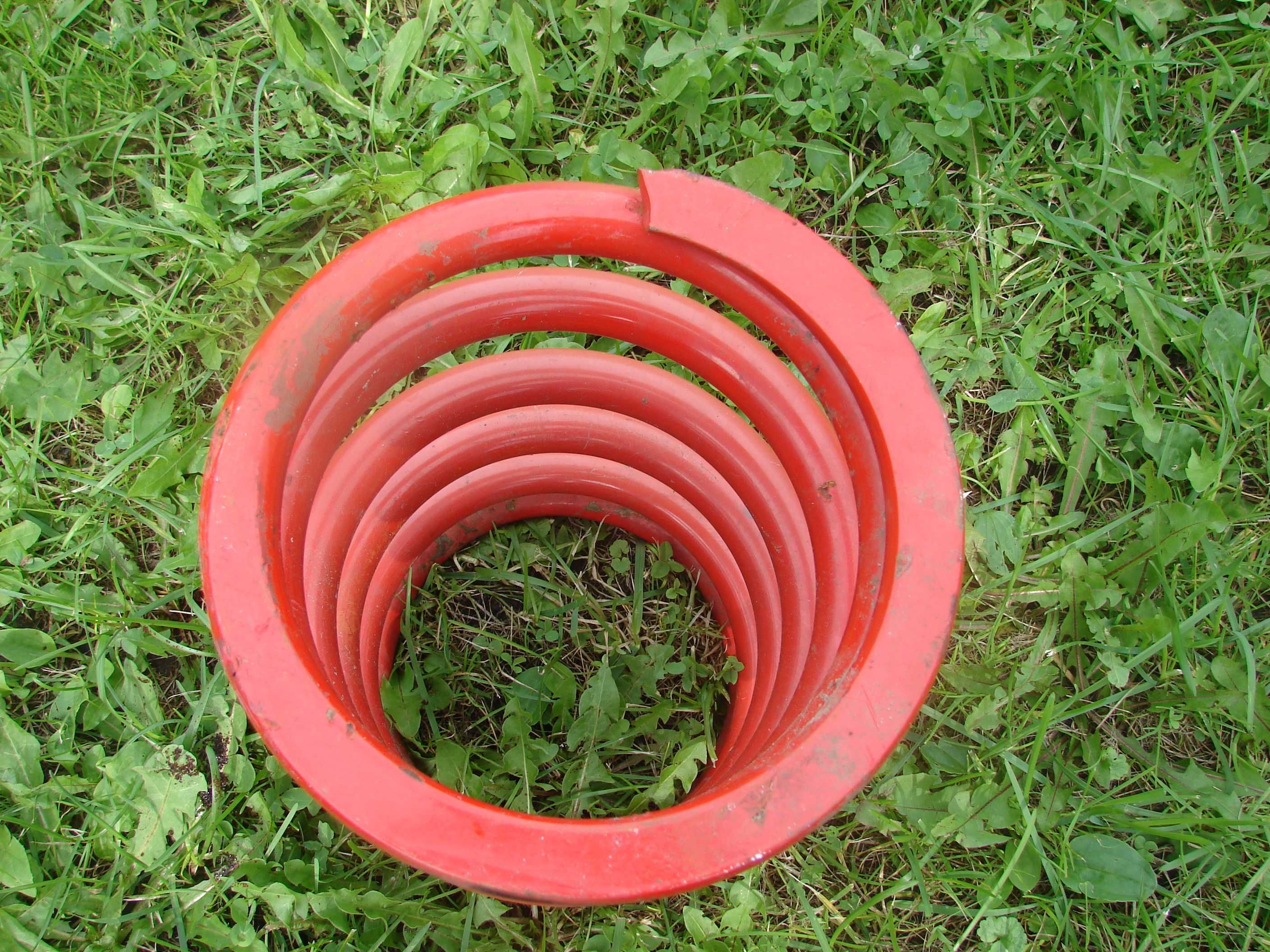 Duża sprężyna wysokość 30cm średnica 20cm