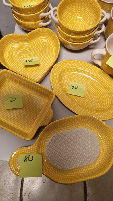 Bolesławiec  Żółty Millena Unikat