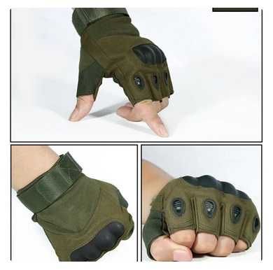 Rękawiczki rękawice bez palców wojskowe taktyczne sportowe rowerowe