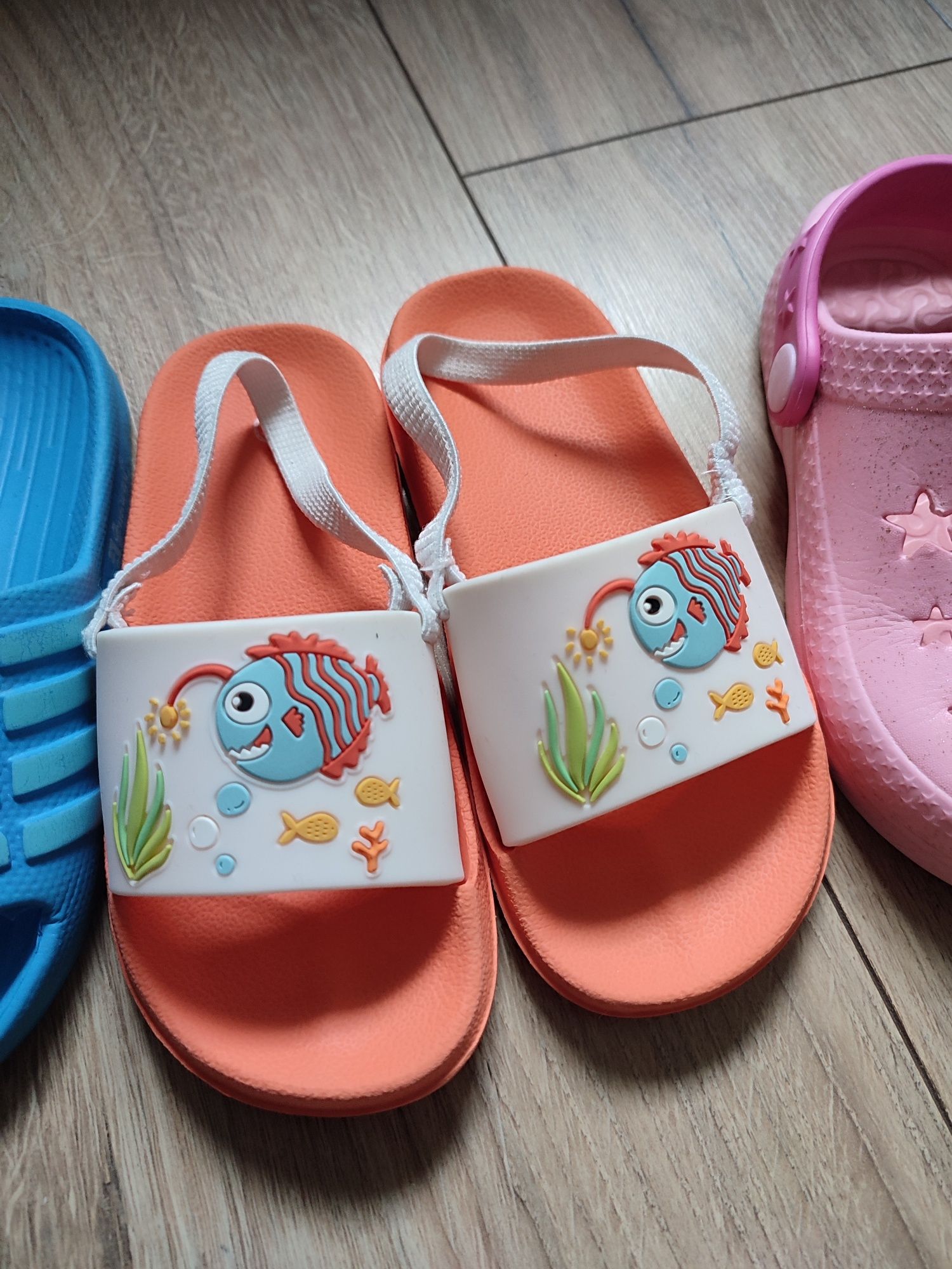 Zestaw klapki crocsy dziecięce 28-30