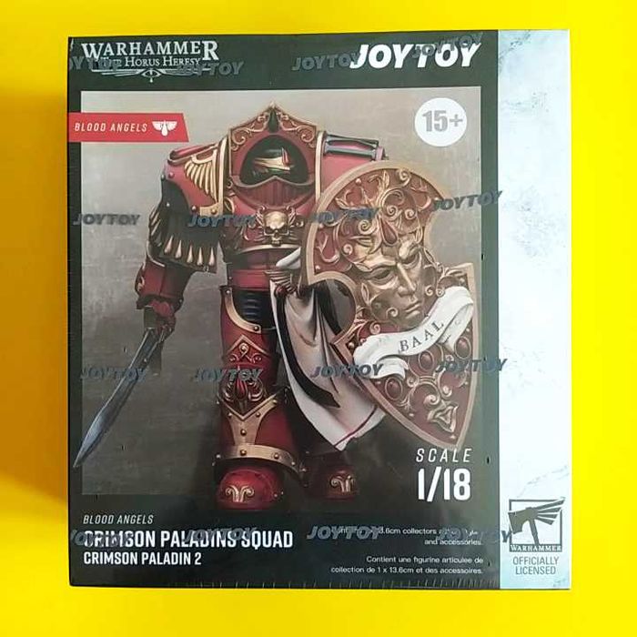 Figura Joytoy Warhammer: Horus Heresy Blood Angels Crimson Paladin 2