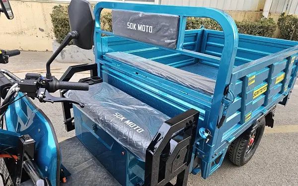 Електротрицикл ГІБРІД 1,5т-2500W-72V-58,5Ah