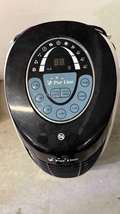 Climatizador de ar e ventilador